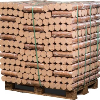 Pollmeier Premium Plus Buchenholzbriketts - 960 kg Palette (96 x 10 kg)