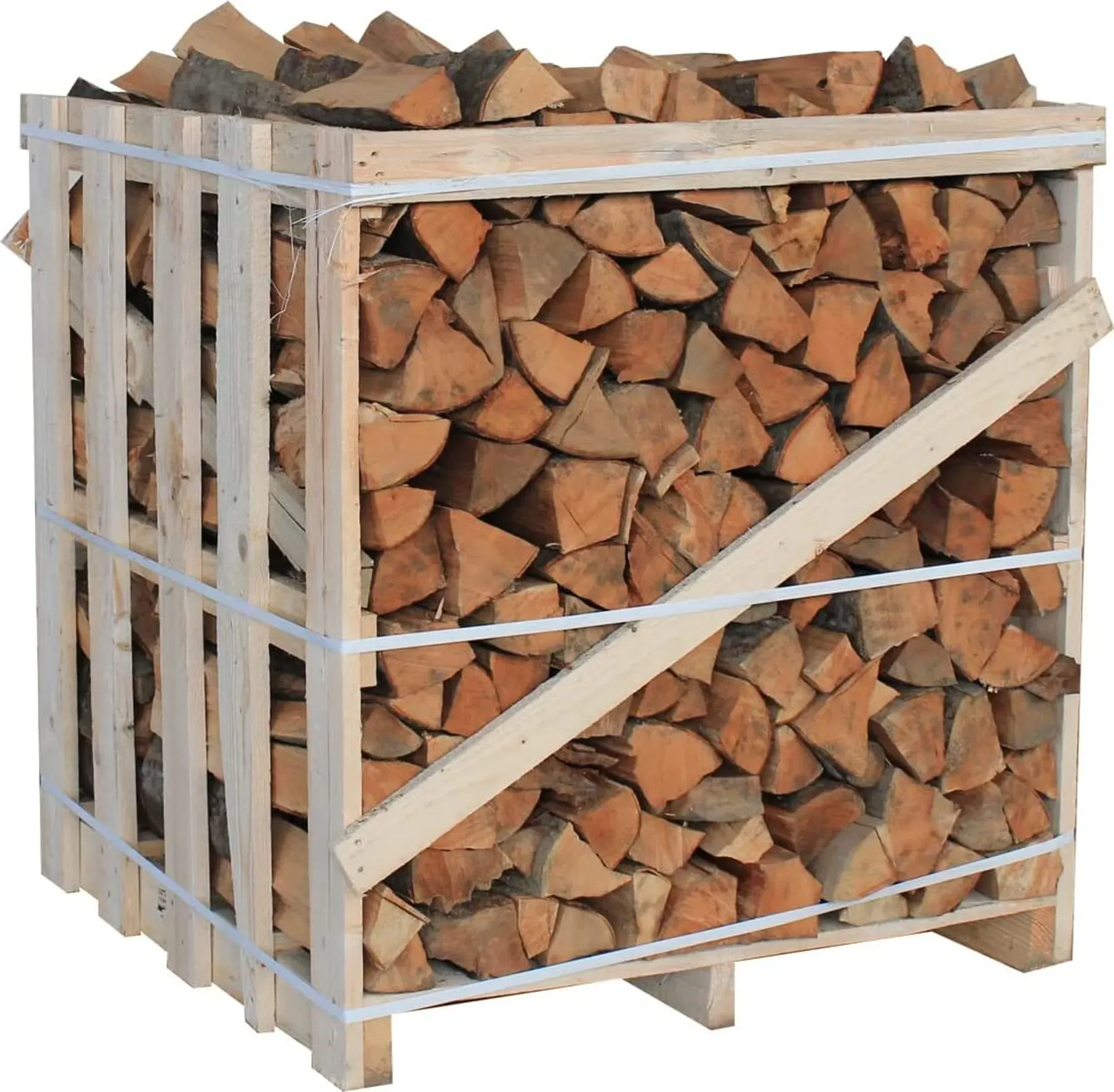 JSM-Brennholz Buchenholz Kammergetrocknet 25 cm - 1 RM / 1,6 SRM Palette - Image 2
