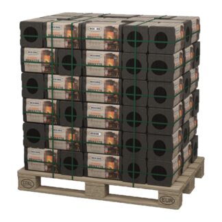 Rekord Braunkohlebriketts, 90 x 10 kg